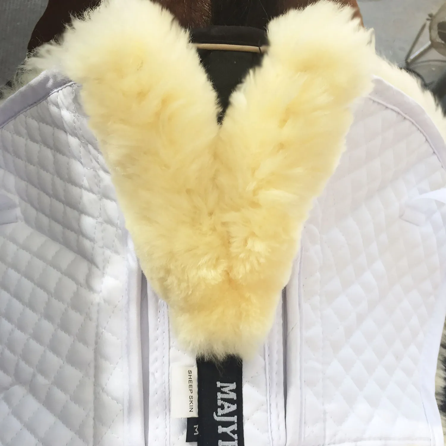 Clearance MAJYK EQUIPE ® Ergonomics Correction Fleece Half Pad with Impact Shims