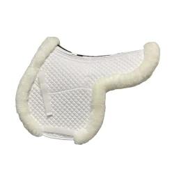 Best MAJYK EQUIPE ® Genuine Sheepskin Correction Hunter Pad White
