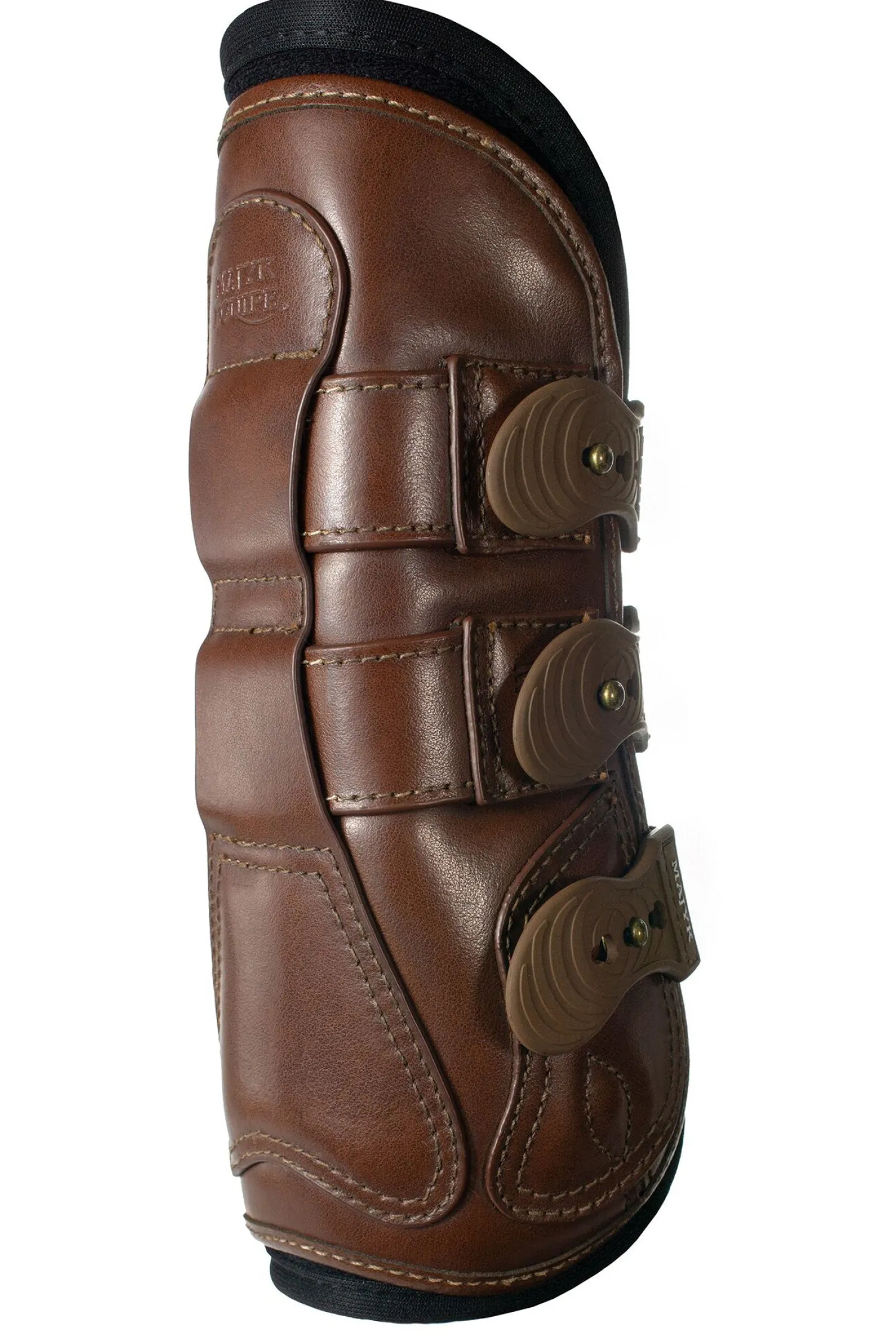 MAJYK EQUIPE ® Leather Jump Boots with Removable Impact Liners (Snap Closure)