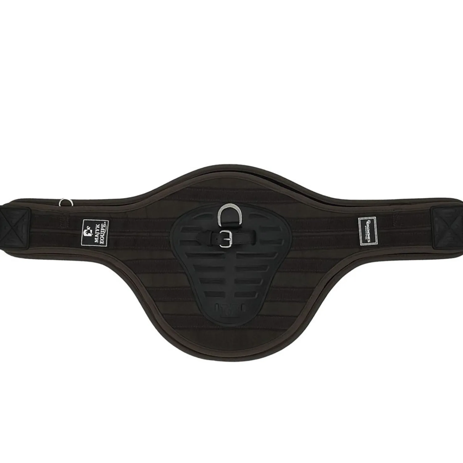 Online MAJYK EQUIPE ® Show Jumper Belly Guard Girth Brown