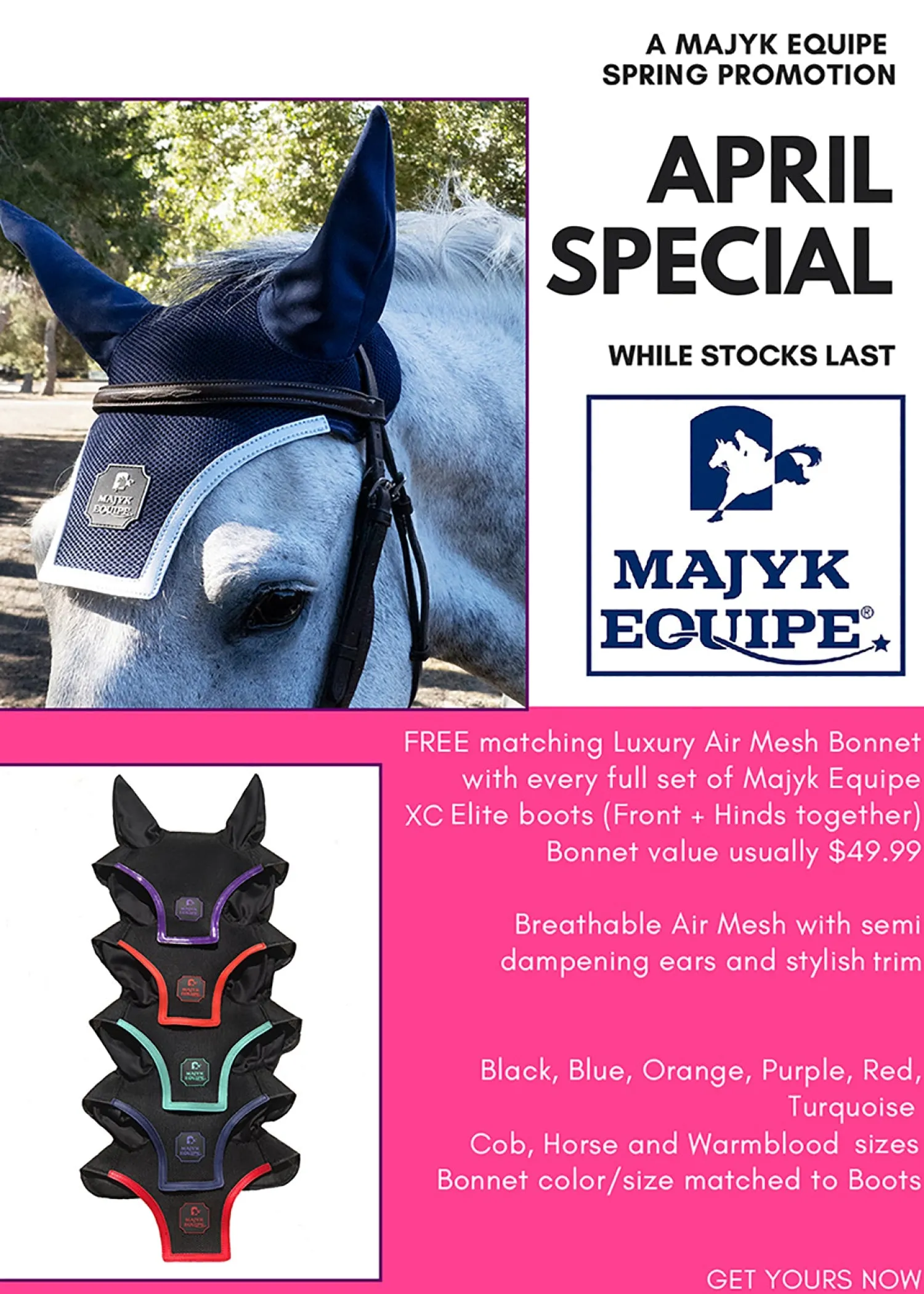 Best MAJYK EQUIPE ® XC Elite Hind Boot with Arti-Lage™ Technology