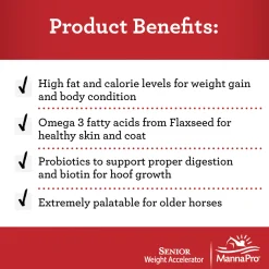 Sale ANIMAL HEALTH INT Manna Pro® Senior Weight Accelerator