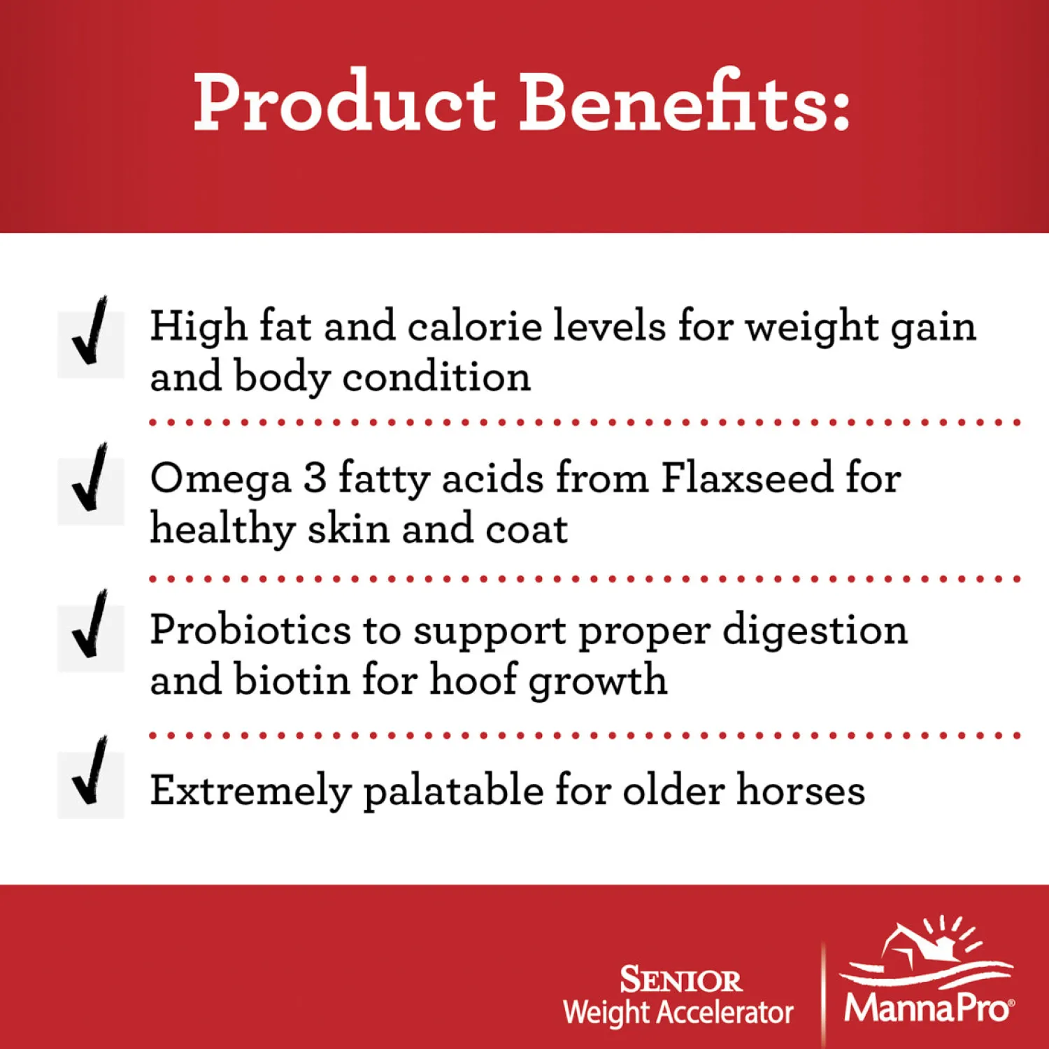 Sale ANIMAL HEALTH INT Manna Pro® Senior Weight Accelerator