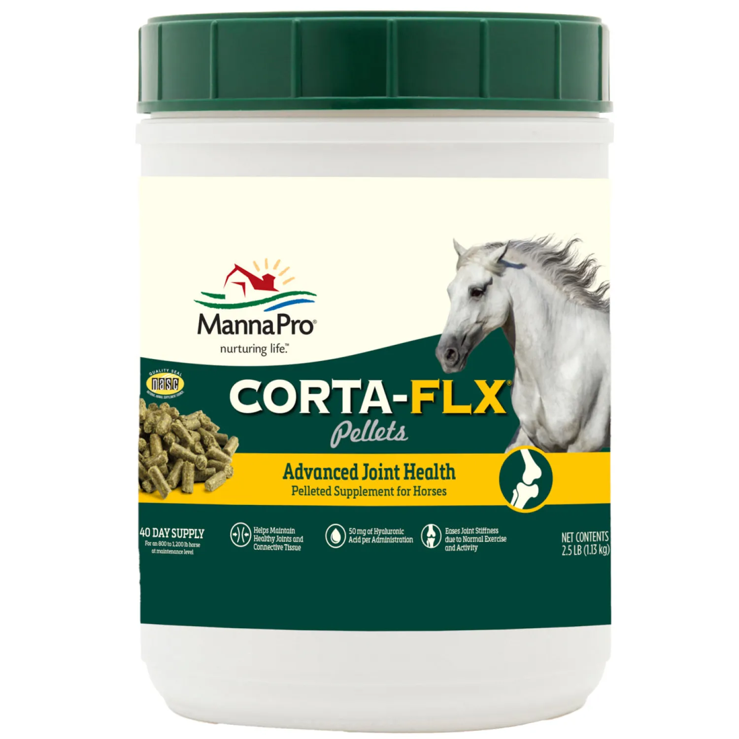 ANIMAL HEALTH INT Manna Pro® Corta-Flx® Pellets, 2.5 Pounds