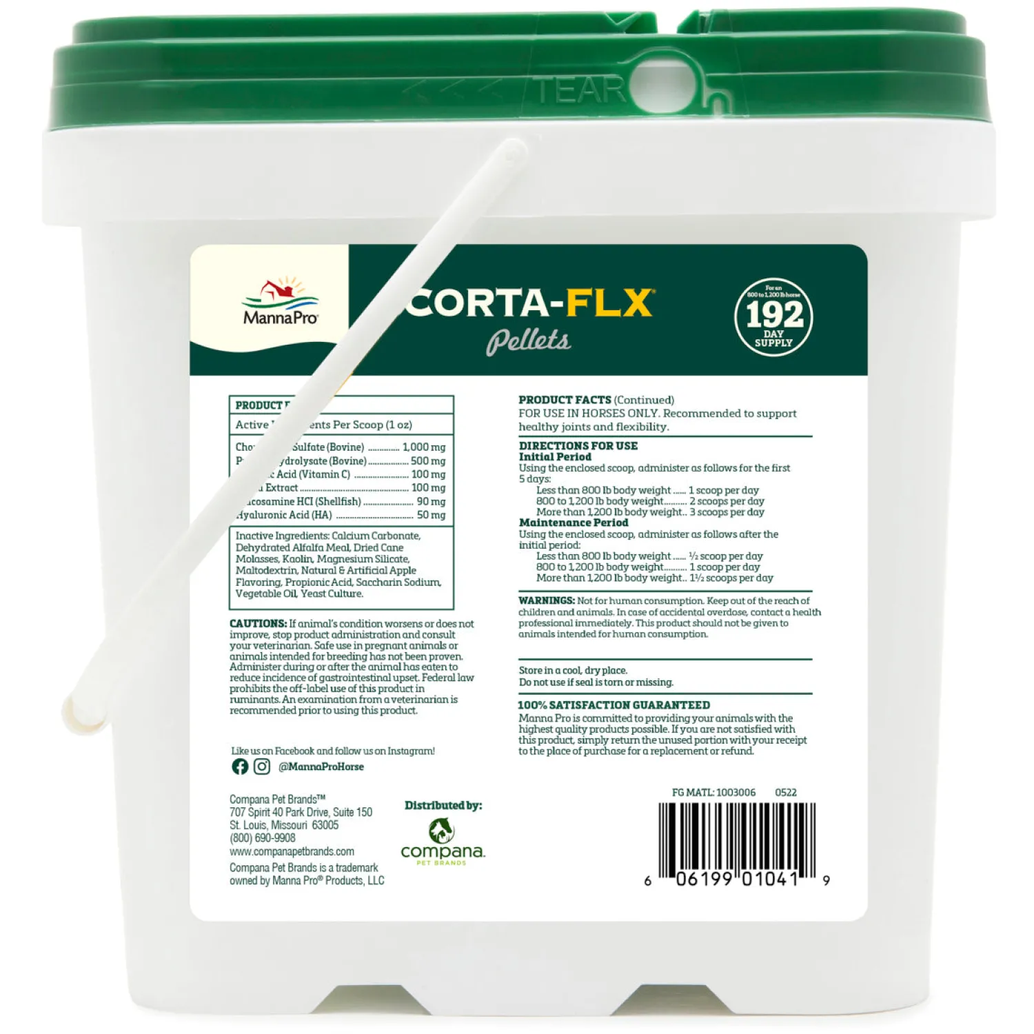 Online ANIMAL HEALTH INT Manna Pro® Corta-Flx® Pellets, 12 Pounds