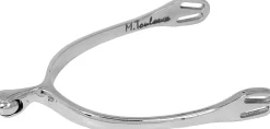 Hot INT RIDING HELMET Marcel Toulouse Soft Touch Spurs with Small Horizonal Ball Stainless Steel
