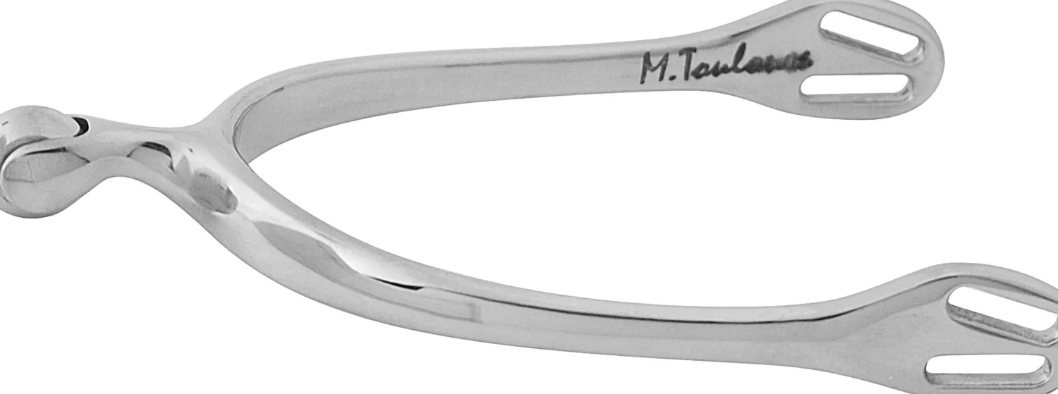 Discount INT RIDING HELMET Marcel Toulouse Soft Touch Spurs with Small Vertical Ball Stainless Steel