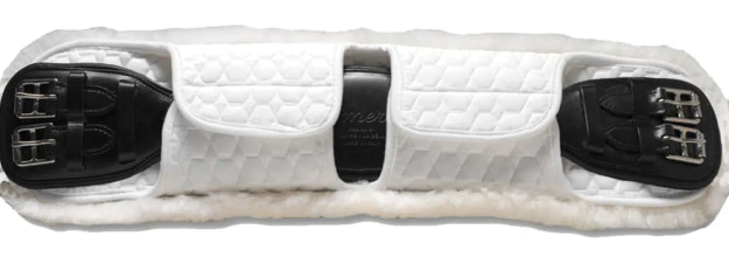 Hot WORLD EQUSTRN BRNDS Mattes Dressage Girth Cover