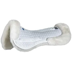 Clearance WORLD EQUSTRN BRNDS Mattes Sheepskin Rolled Back Pad