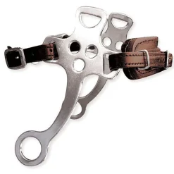 Sale PARTRADE Metalab Hackamore with Leather Noseband Brown