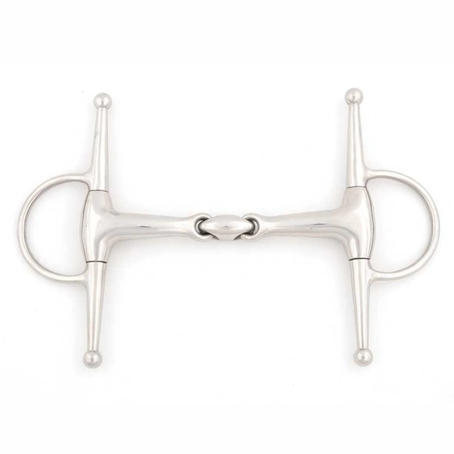 Best PARTRADE Metalab Magic System™ Double-Jointed Full Cheek Snaffle Bit Stainless Steel