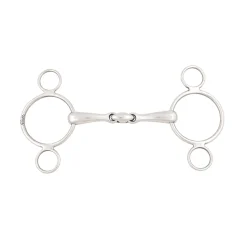 Outlet PARTRADE Metalab Magic System™ Double-Jointed French Link Continental Gag Bit Stainless Steel