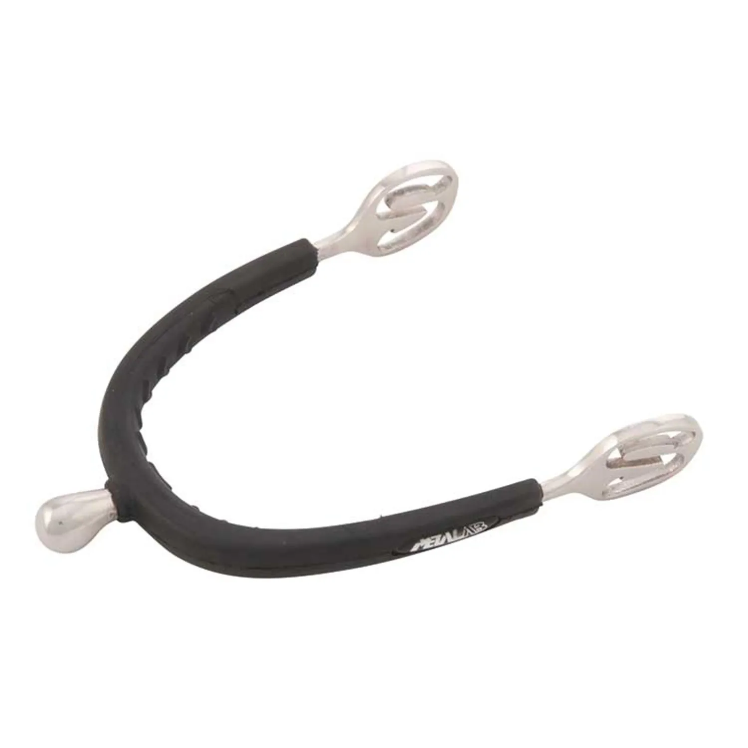 Hot PARTRADE Metalab Round Head Rubber Covered Spurs - Large Cup Stainless Steel