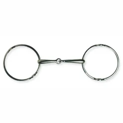 Sale PARTRADE Metalab Single-Jointed Loose Ring Gag Bit Stainless Steel
