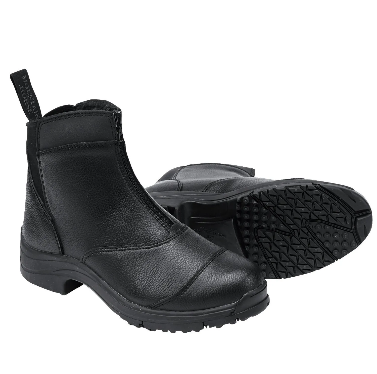 Discount ERS Mountain Horse® Ladies' Active Winter Zip Paddock Boot Black