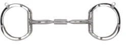 Discount TOKLAT ORIGINALS Myler® Eggbutt Wide Barrel MB 02 Comfort Snaffle with Hooks Stainless Steel