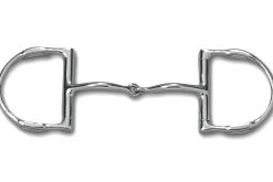 Outlet TOKLAT ORIGINALS Myler® English D-Ring MB 09 with Hooks Stainless Steel