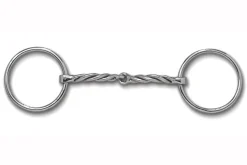 TOKLAT ORIGINALS Myler® Loose Ring MB 09 Sweet Iron Twist Stainless Steel