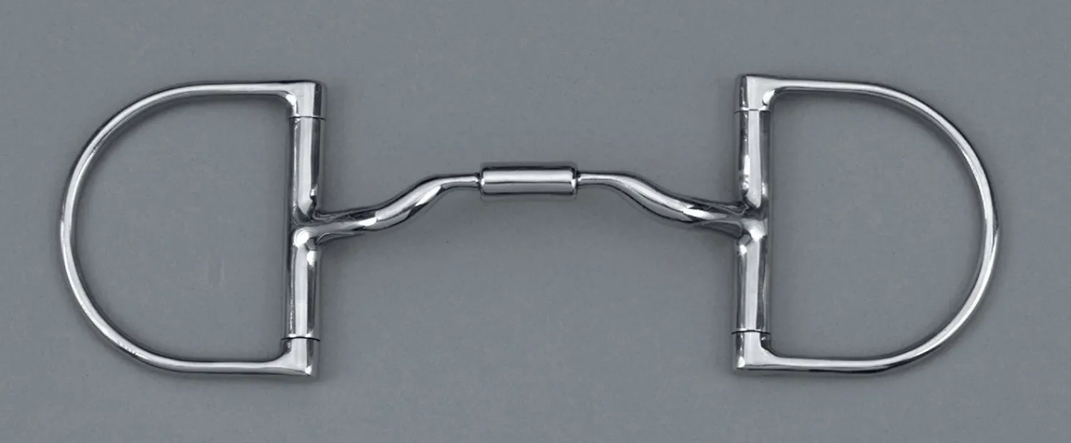 Outlet TOKLAT ORIGINALS Myler® Low Port Comfort Snaffle D-Ring Bit MB 04