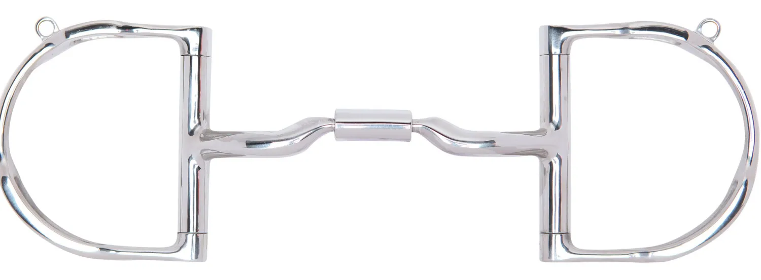 Online TOKLAT ORIGINALS Myler® Low Port Comfort Snaffle Dee MB 04 Bit with Hooks