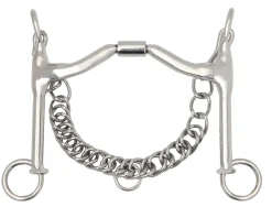 TOKLAT ORIGINALS Myler® Low Wide Ported Weymouth MB 15PB Stainless Steel