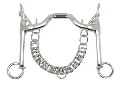 New TOKLAT ORIGINALS Myler® Medium Wide Port Weymouth MB 33 Stainless Steel