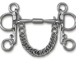 Hot TOKLAT ORIGINALS Myler® Pelham Wide Barrel MB 02 Comfort Snaffle Stainless Steel