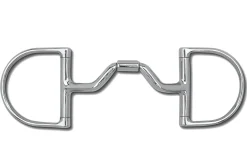 Hot TOKLAT ORIGINALS Myler® Ported Barrel Pony D-Ring MB 33 Stainless Steel