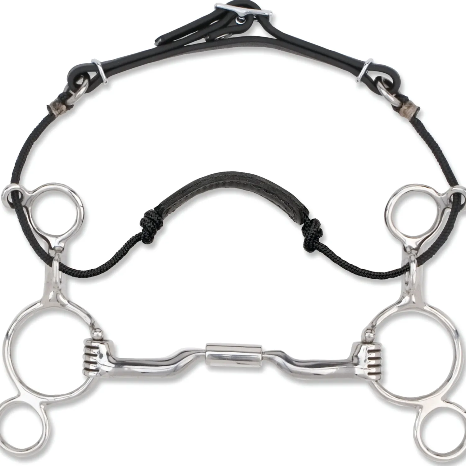 TOKLAT ORIGINALS Myler® 2-Ring Combination Bit Low Port MB 04 Stainless Steel