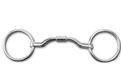 Hot TOKLAT ORIGINALS Myler® Wide Low Ported Loose Ring MB 33WL Stainless Steel