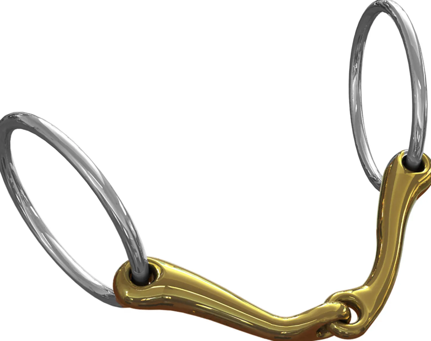 Hot METLAR/NEUE SCHULE Neue Schule Demi Anky Loose Ring Bit - 14 mm mouth; 70 mm rings