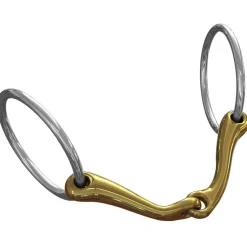 Clearance METLAR/NEUE SCHULE Neue Schule Demi Anky Loose Ring Bit - 16 mm mouth; 70 mm rings