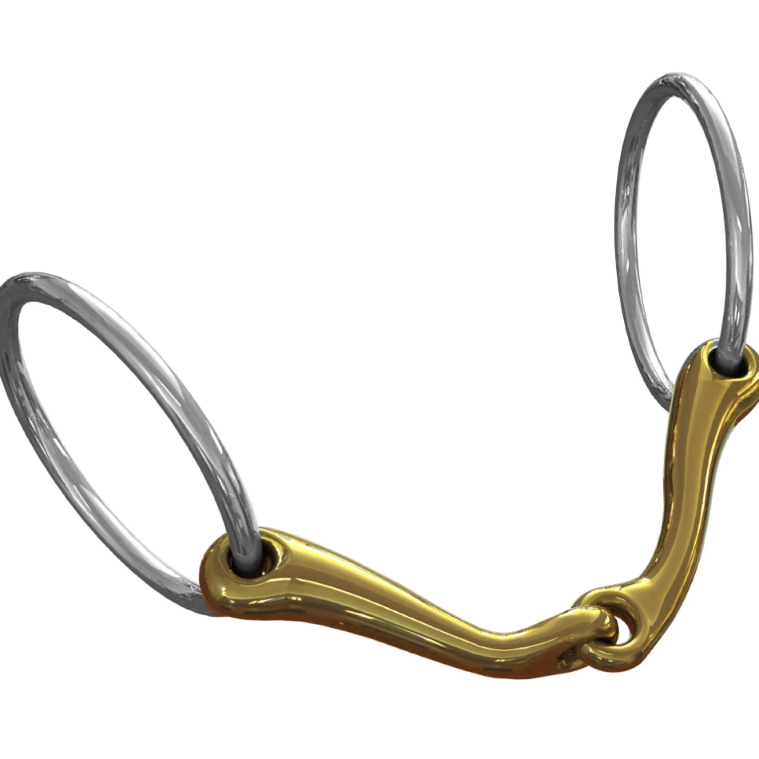 Clearance METLAR/NEUE SCHULE Neue Schule Demi Anky Loose Ring Bit - 16 mm mouth; 70 mm rings