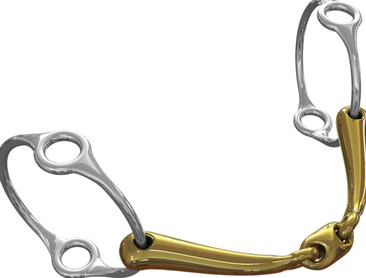 Clearance METLAR/NEUE SCHULE Neue Schule Tranz Angled Lozenge Balding Running Lever Bit - 16 mm mouth