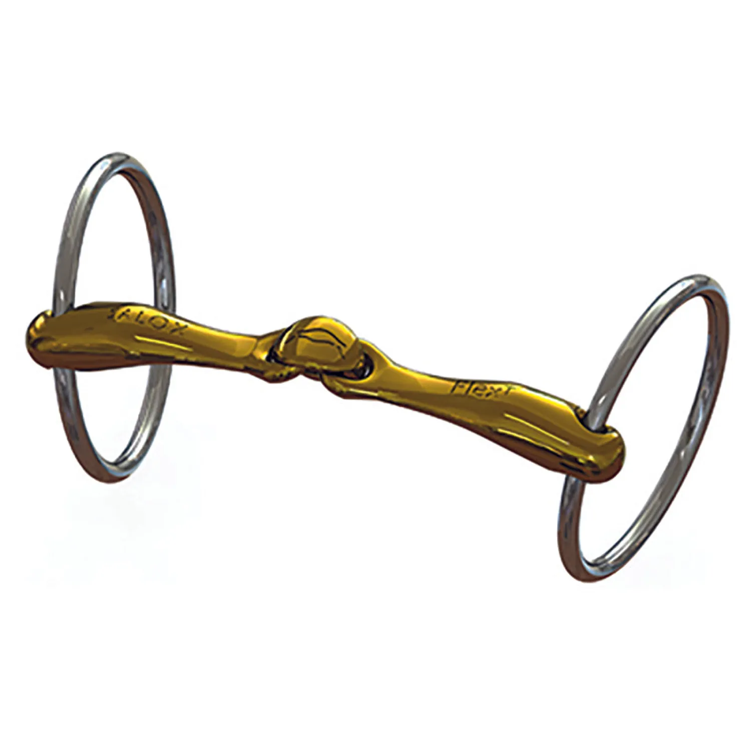 Sale METLAR/NEUE SCHULE Neue Schule Turtle Tactio™ with Flex Loose Ring Bit - 16 mm mouth; 55 mm rings