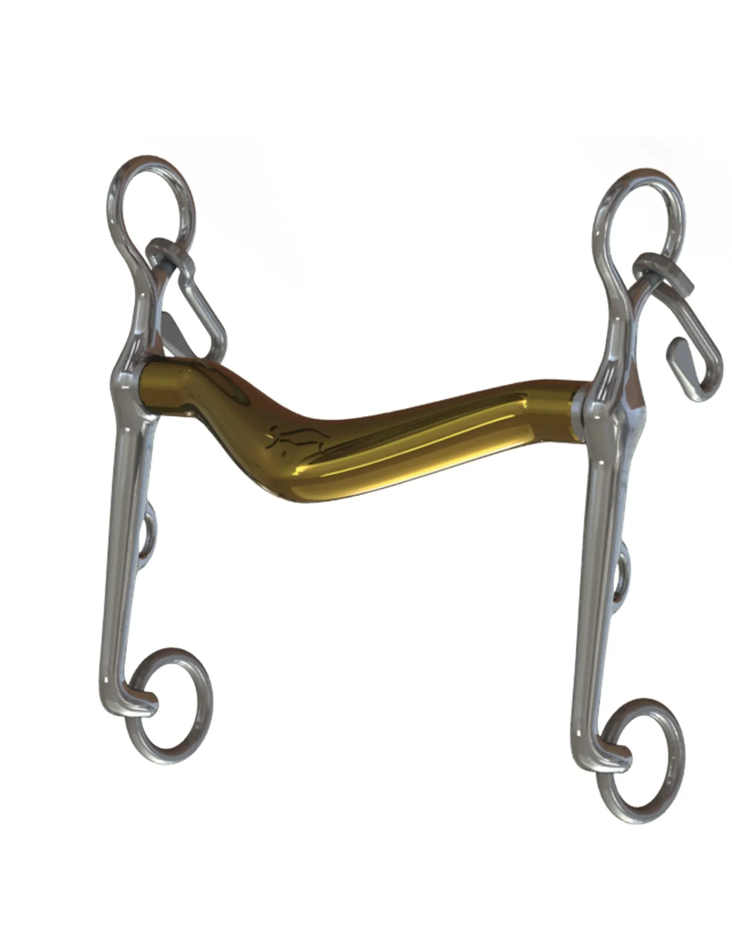 Hot METLAR/NEUE SCHULE Neue Schule Turtle Tilt™ Weymouth with 14mm Mouth 5cm Shank Salox Gold