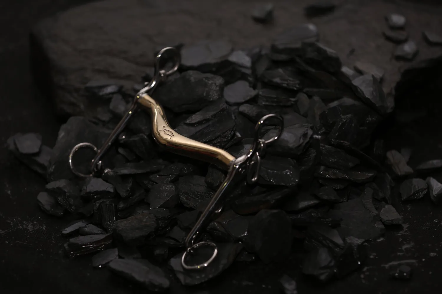 Hot METLAR/NEUE SCHULE Neue Schule Turtle Tilt™ Weymouth with 14mm Mouth 5cm Shank Salox Gold