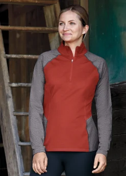 Outlet NOBLE EQUESTRIAN ™ Ladies’ Alena Quarter-Zip Top