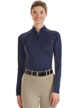 Clearance I APPAREL INT GROUP Noble Equestrian™ Ladies’ Ashley + Long Sleeve Solid Shirt