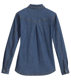 Outlet KIRSCH Noble Equestrian™ Ladies’ Bree Long Sleeve Shirt Dark Wash