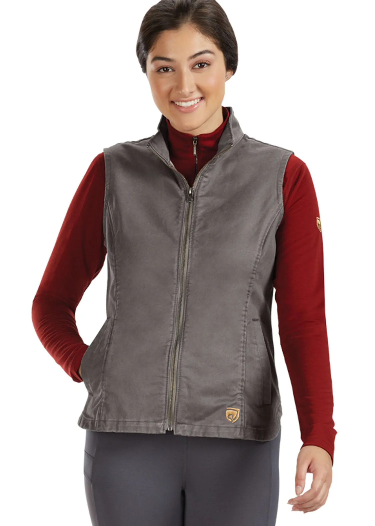 Hot KIRSCH Noble Equestrian™ Ladies’ Shannon Vest Smoke