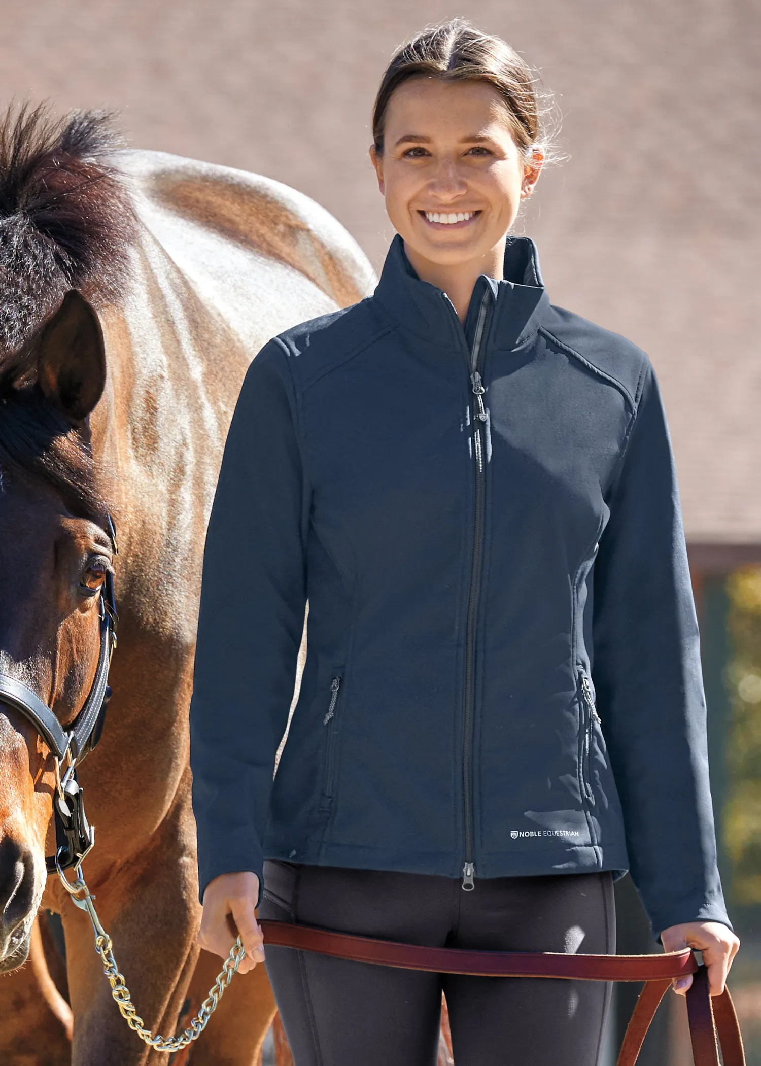 New NOBLE EQUESTRIAN ™ Ladies’ Sydney Soft Shell Jacket