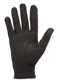Discount ADIRA Noble Equestrian™ Perfect Fit Crossover Glove Black