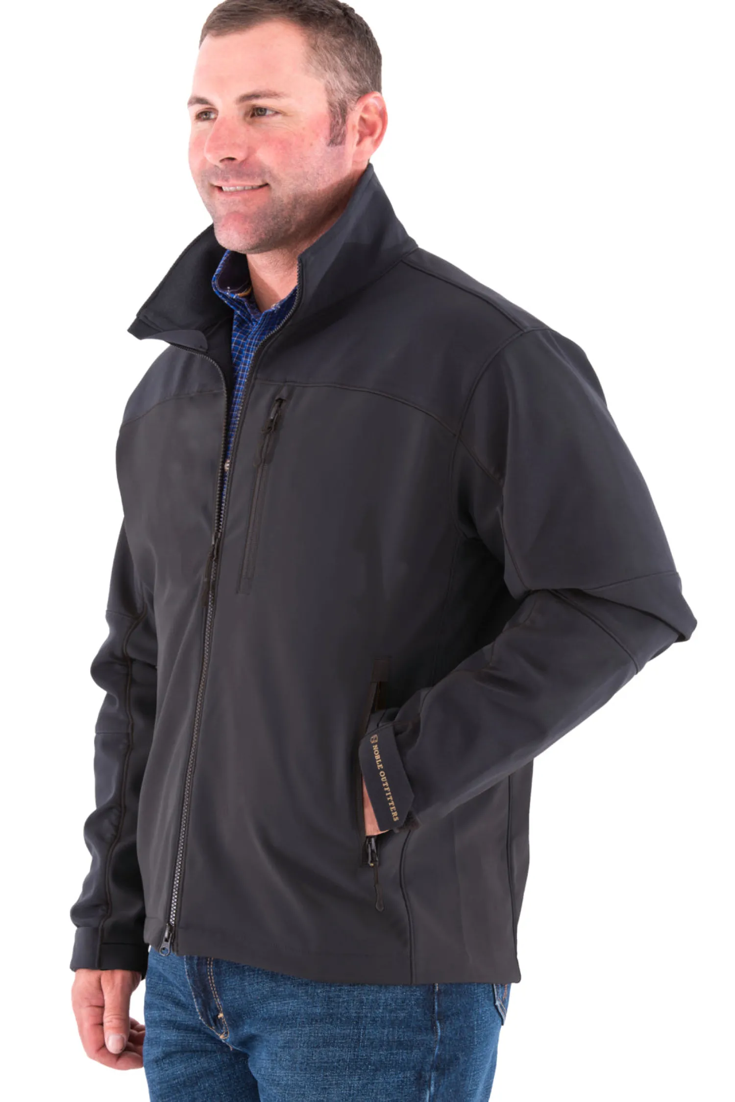 Hot NOBLE EQUESTRIAN Noble Outfitters™ Men’s All-Around Jacket Black