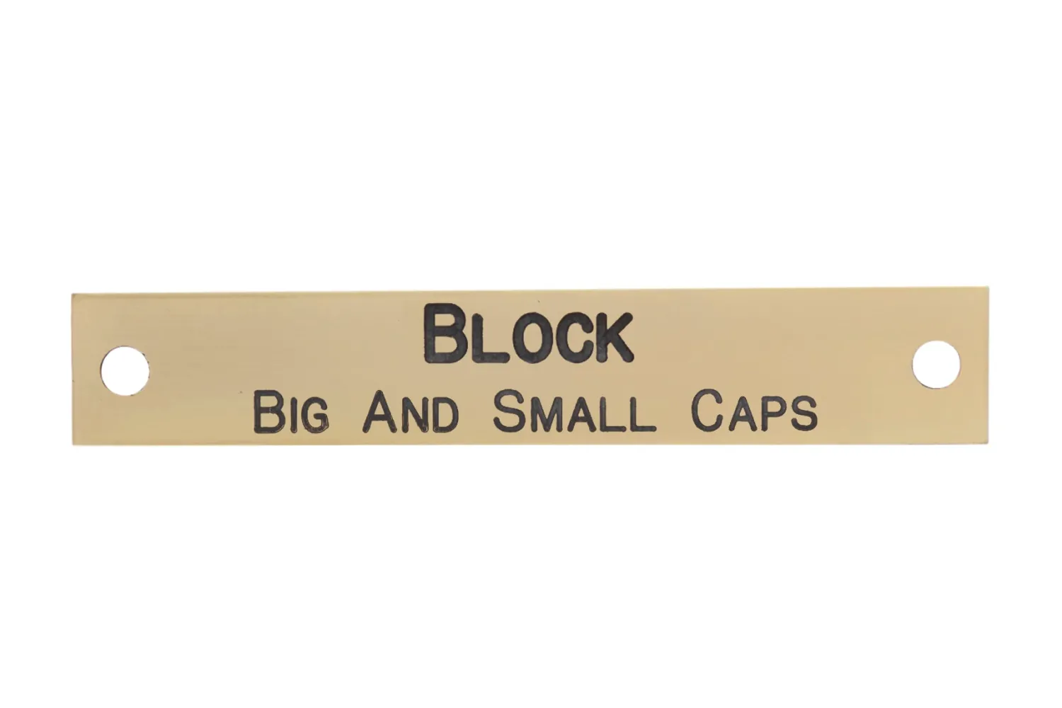 Discount DOVER DROPSHIP Notched Corner Halter Nameplate - 3 lines