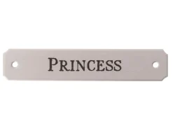 New DOVER DROPSHIP Notched Corner Saddle Nameplate