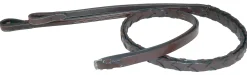 Discount NUNN FINER PRODUCTS Nunn Finer® Bella Donna Round Raised Laced Reins Havana