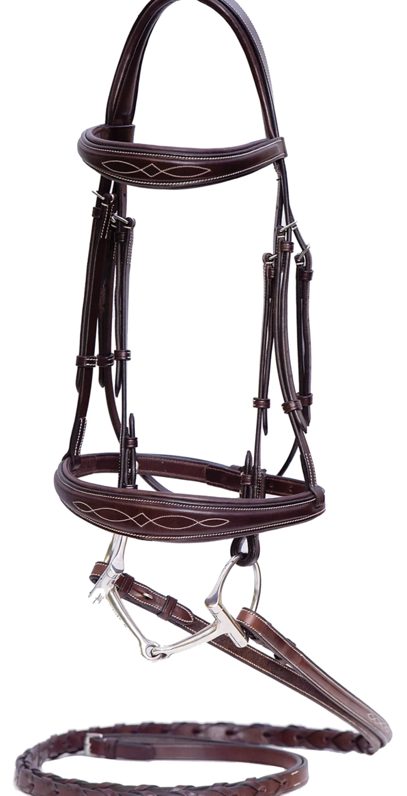 New NUNN FINER PRODUCTS Nunn Finer® Monica Hunter Bridle Havana