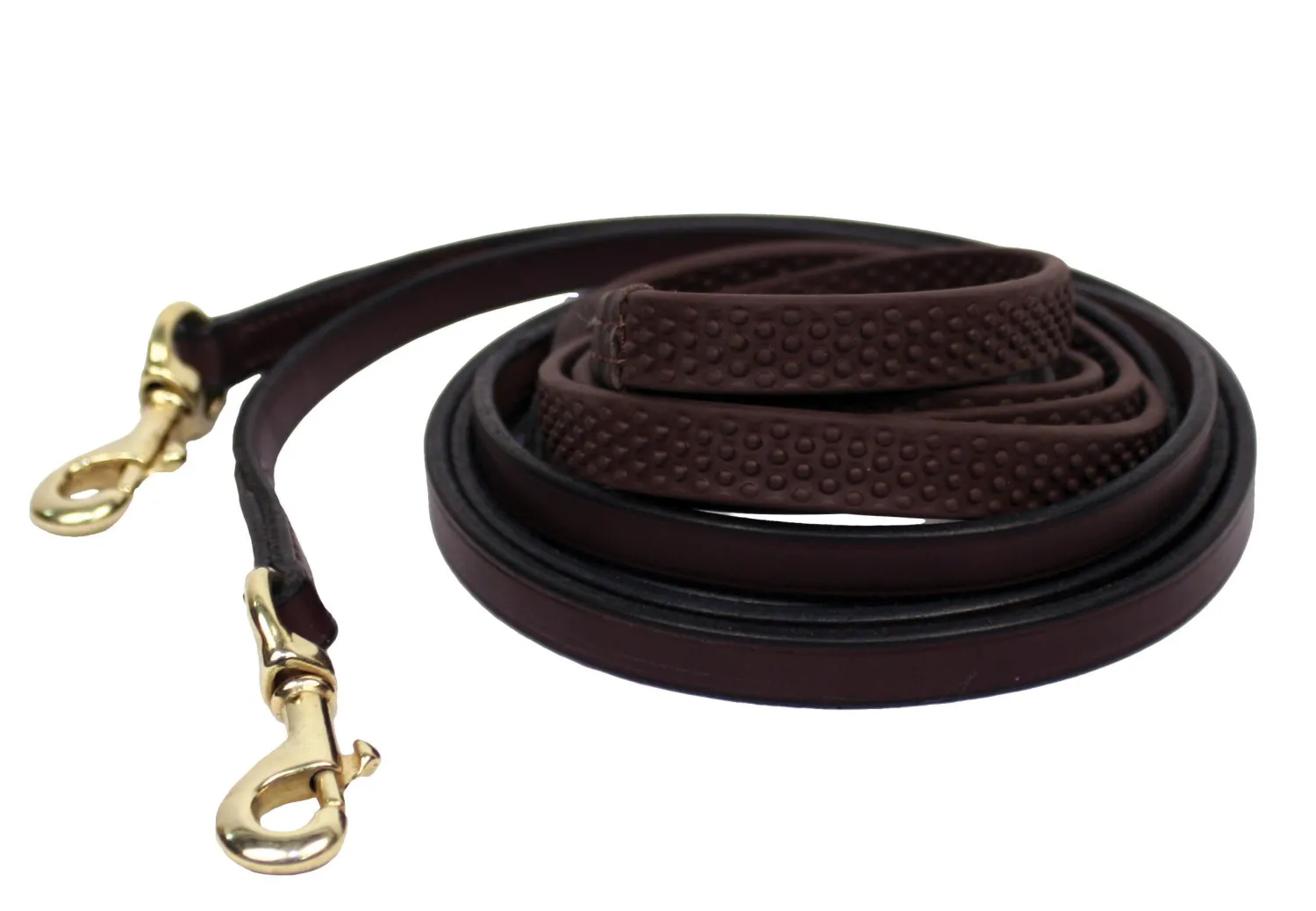 Online NUNN FINER PRODUCTS Nunn Finer® Soft Grip Draw Reins Havana