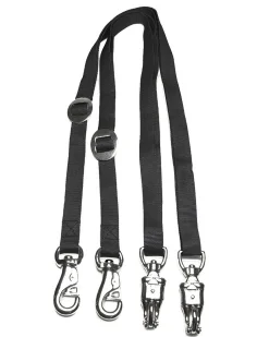 Online JACKS MFG Nylon Web Cross Ties Black